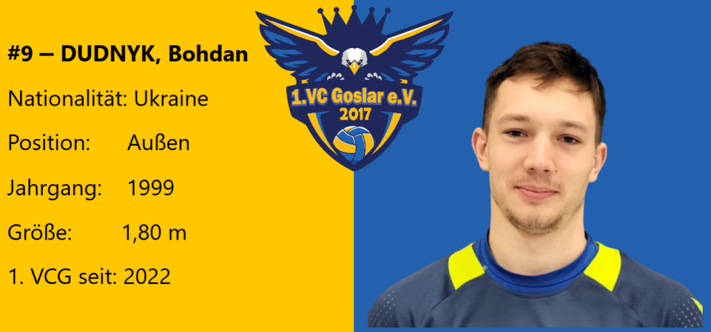 #9 Bohdan Dudnyk