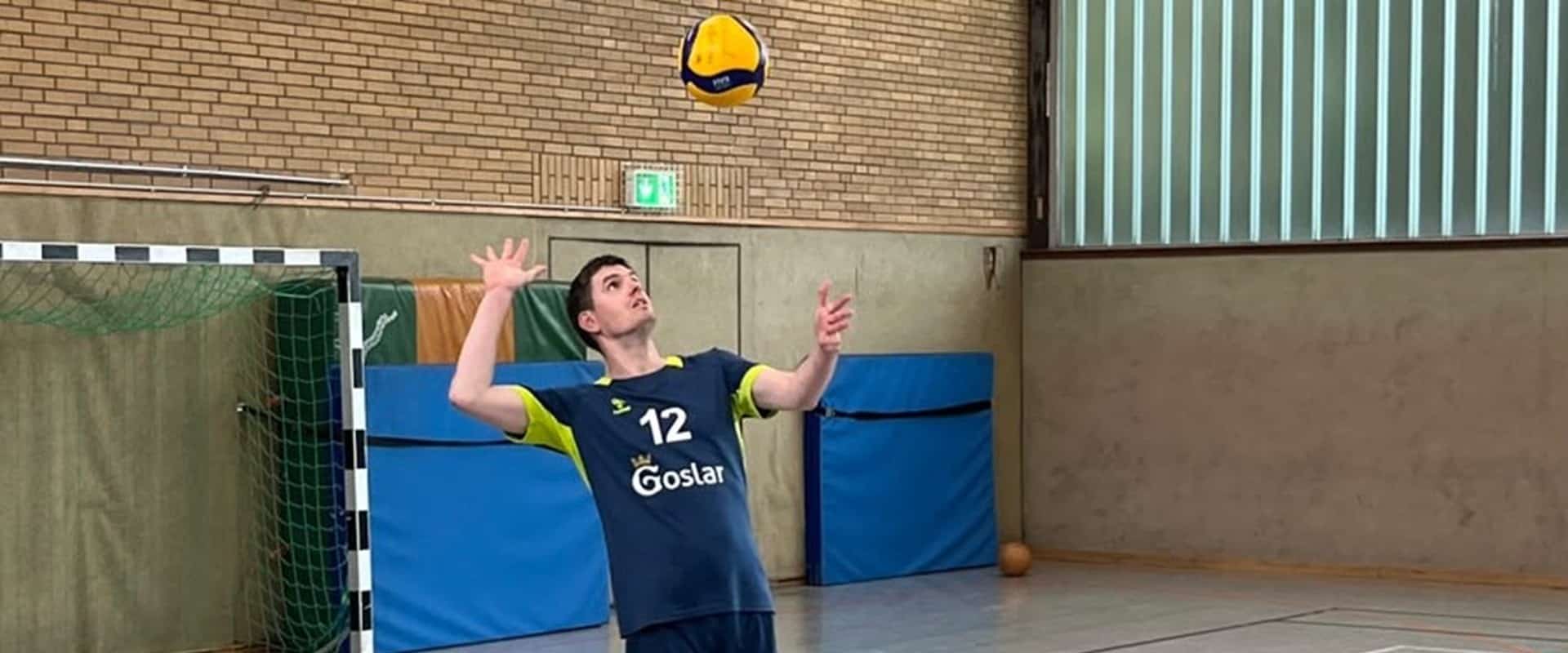 Aufschlag quer